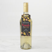 Dank Friendsgiving Geschenk Flaschenanhänger (Auf Flasche)