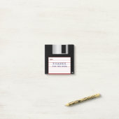 DANK FÜR DEN GERETTET POST-IT KLEBEZETTEL (Auf Schreibtisch)