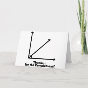 Dank für die Ergänzung Dankeskarte