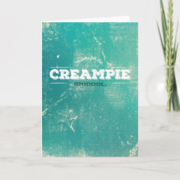 Dank für die Sahnetorte! Dankeskarte