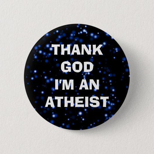 DANK GOD, ICH BIN EIN ATHEIST BUTTON (Vorderseite)