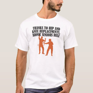 DANK HIP- UND KNIE-ERSATZ, BIONISCHE SENIOREN T-Shirt