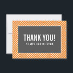 DANK IHNEN BAR MITZVAH Moderne geometrische Grauor Dankeskarte<br><div class="desc">per kat massard >>> https://linktr.ee/simplysweetpaperie << Eine einfache, stilvolle Art zu sagen, danke an Ihre Gäste für die Teilnahme an Ihrer Veranstaltung. Als Vorlage können Sie ganz einfach Ihre eigenen Daten hinzufügen oder auf die Schaltfläche Anpassen klicken und Text, Schriftart, Größen etc. hinzufügen oder ändern TIPP: 1. Um Grafiken zu...</div>