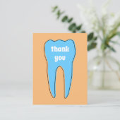 DANK IHNEN DREX Zahn Postkarte (Stehend Vorderseite)