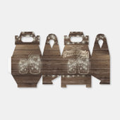 DANK IHNEN Gable Box Personalisiert Rustic Mason J Geschenkschachtel (Ungefaltet)