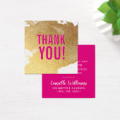 DANK IHNEN Glam luxuriöse Imitate Goldfolie spritz (Schreibtisch)