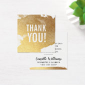 DANK IHNEN glamouröse luxuriöse Imitate Goldfolie  (Schreibtisch)