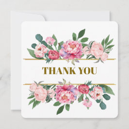 DANK IHNEN KARTENPLATZ - PEONY EINLADUNG