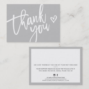 DANK IHNEN modernen Unternehmen einfügen Tag Rabat