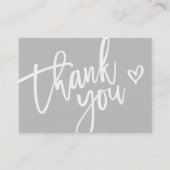 DANK IHNEN modernen Unternehmen einfügen Tag Rabat (Vorderseite)