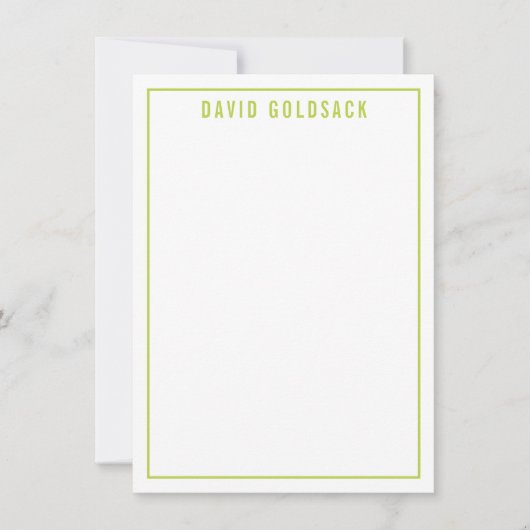 DANK IHNEN NOTWENDIG moderne, einfache Bezeichnung Dankeskarte (Vorderseite)