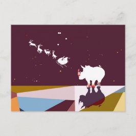 DANK IHNEN SANTA POSTKARTE