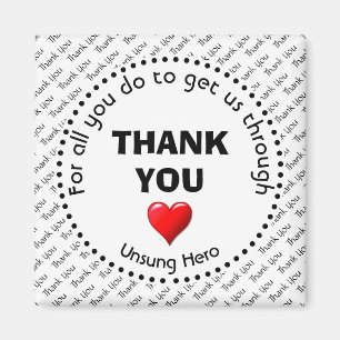 DANK IHNEN Unsung Held Magnet