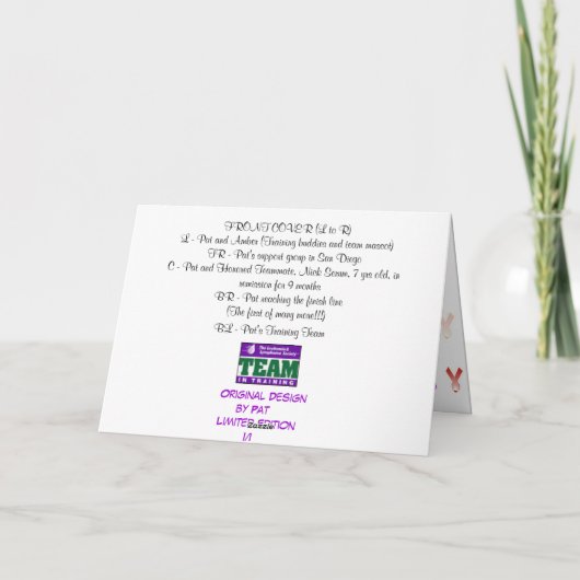 Dank in irgendeiner Sprache Dankeskarte (Rückseite)