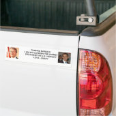 Dank Jimmy Carters Barack Obama Autoaufkleber (Auf Lkw)