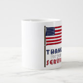 Dank-Jumbo-Tasse Jumbo-Tasse (Vorderseite)