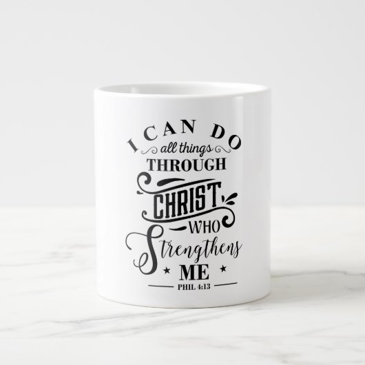 Dank-Jumbo-Tasse Jumbo-Tasse (Vorderseite)
