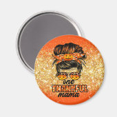 Dank Mama Autumn Text und Farbe anpassen Magnet (Vorderseite/Rückseite)