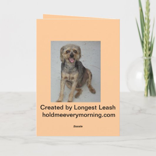 Dank-Mama Dankeskarte (Rückseite)