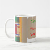 Dank MAMA - editable Text für anderen Gebrauch Kaffeetasse (Links)