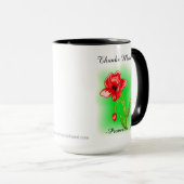 Dank Mama Sprichwörter 31:28 Tasse (VorderseiteRechts)