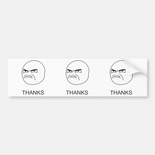 Dank Meme - Autoaufkleber (Vorne)