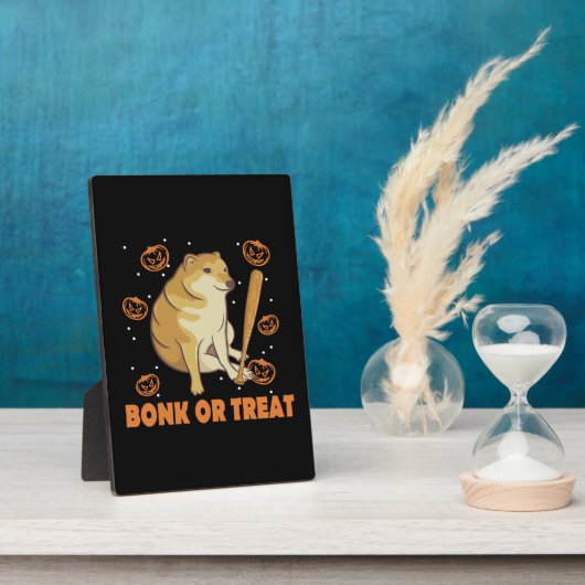 Dank Meme Cheems Halloween Dog Fotoplatte (Seite)