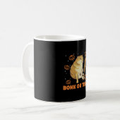 Dank Meme Cheems Halloween Dog Kaffeetasse (Vorderseite Links)