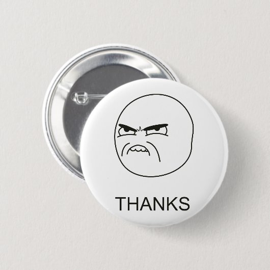 Dank Meme - Pinback Knopf Button (Vorne & Hinten)