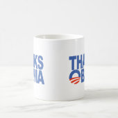 Dank Obama Kaffeetasse (Mittel)