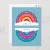 Dank Postkarte (Vorne/Hinten)