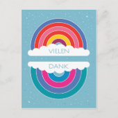 Dank Postkarte (Vorderseite)
