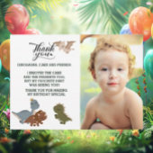 DANK - Roaring gute Zeit Dinosaurier Einladung