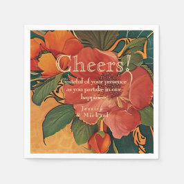 🌹 Dank Rose Romance: Jugendstil-Splendor Serviette