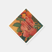 🌹 Dank Rose Romance: Jugendstil-Splendor Serviette (Ecke)