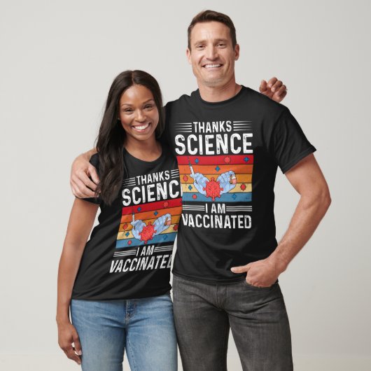 Dank Science I bin geimpft T-Shirt (Unisex)