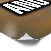 Dank sei Gott, dass ich das Haupt und nicht... Poster (Ecke)