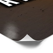 Dank sei Gott, dass ich eine neue Schöpfung bin Poster (Ecke)