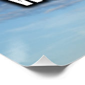 Dank sei Gott, dass ich Gottes Werk bin Poster (Ecke)