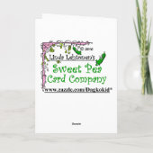 **DANK SIE** FÜR **LISTENING" IN DER ZEIT DER BEDA DANKESKARTE (Rückseite)