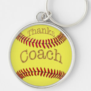 Dank Softball Coach Geschenkideen Softball Schlüss Schlüsselanhänger