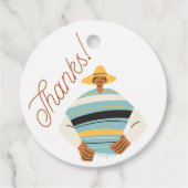 Dank Verpackung Geschenkanhänger (Vorderseite)