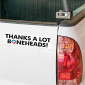 Dank-viel Dummköpfe! Autoaufkleber (Auf Lkw)