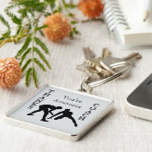 Dank-Wrestling-Trainer-Schlüsselanhänger Schlüsselanhänger (Seite)