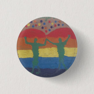 Dank Yeshaya hatten sie die Regenbogenhochzeit Button