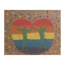 Dank Yeshaya hatten sie die Regenbogenhochzeit