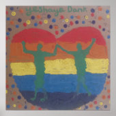 Dank Yeshaya hatten sie die Regenbogenhochzeit Poster (Vorne)