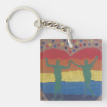 Dank Yeshaya hatten sie die Regenbogenhochzeit