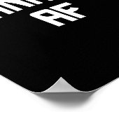 Dankbar AF Thanksgiving Lustig Dankbar Als F Einst Poster (Ecke)