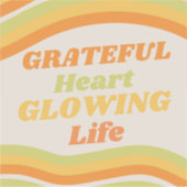 dankbar aufkleber (Vorderseite)